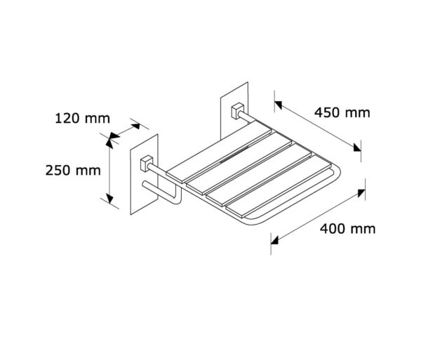Krzesło prysznicowe składane Krzesło prysznicowe składane