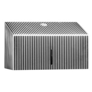 Pojemnik na ręczniki papierowe MERIDA INOX DESIGN MINI - PINSTRIPE