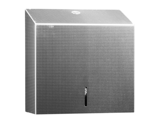 Pojemnik na ręczniki składane MERIDA INOX DESIGN MAXI -TEXTURE