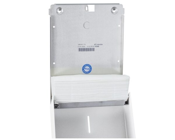 Pojemnik na ręczniki składane MERIDA STELLA SLIM WHITE LINE MAXI, biały Pojemnik na ręczniki składane MERIDA STELLA SLIM WHITE LINE MAXI, biały