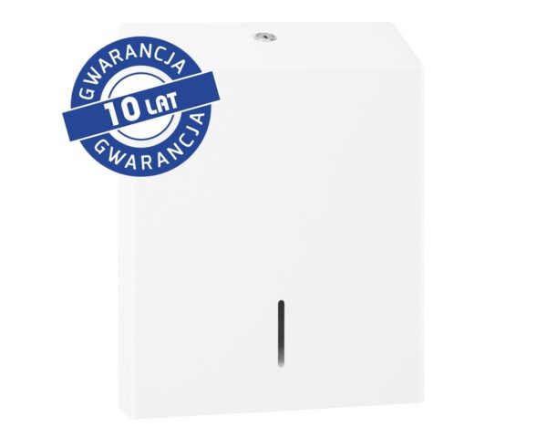 Pojemnik na ręczniki składane MERIDA STELLA SLIM WHITE LINE MAXI, biały Pojemnik na ręczniki składane MERIDA STELLA SLIM WHITE LINE MAXI, biały