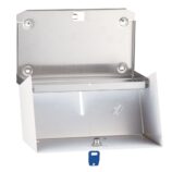 Pojemnik na ręczniki składane MERIDA STELLA WHITE LINE MINI, biały