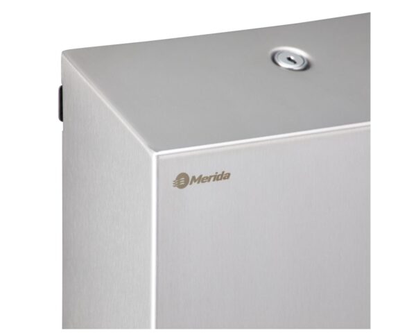 Pojemnik na ręczniki składane MERIDA STELLA SLIM MEGA, stal matowa Pojemnik na ręczniki składane MERIDA STELLA SLIM MEGA, stal matowa