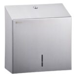 Pojemnik na ręczniki składane MERIDA STELLA MAXI, stal matowa