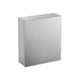 Podszafkowy pojemnik na ręczniki składane MERIDA STELLA SLIM MAXI, stal matowa