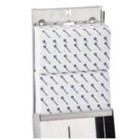 Pojemnik na ręczniki składane MERIDA STELLA SLIM MAXI, stal polerowana