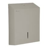 Pojemnik na ręczniki składane MERIDA STELLA SLIM STONE GREY LINE MAXI, szary kamienny