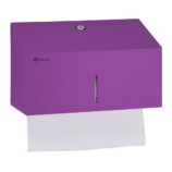 Pojemnik na ręczniki składane MERIDA STELLA VIOLET LINE MINI, fioletowy
