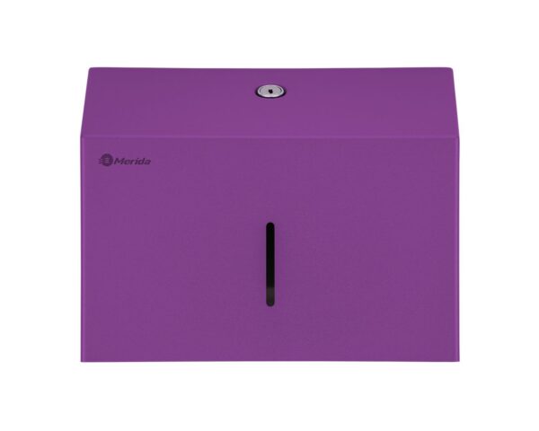 Pojemnik na ręczniki składane MERIDA STELLA SLIM VIOLET LINE MINI, fioletowy Pojemnik na ręczniki składane MERIDA STELLA SLIM VIOLET LINE MINI, fioletowy