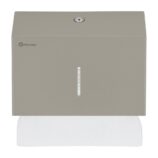 Pojemnik na ręczniki składane MERIDA STELLA SLIM STONE GREY LINE MINI, szary kamienny