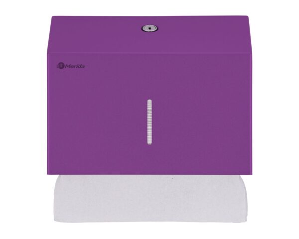 Pojemnik na ręczniki składane MERIDA STELLA SLIM VIOLET LINE MINI, fioletowy Pojemnik na ręczniki składane MERIDA STELLA SLIM VIOLET LINE MINI, fioletowy