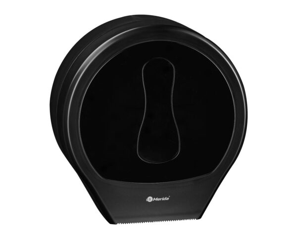Pojemnik na papier toaletowy MERIDA ONE, tworzywo ABS, czarny