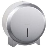 Pojemnik na papier toaletowy MERIDA STELLA Anti-FingerPrint MINI, śr. papieru do 19 cm, stal matowa z powłoką AFP