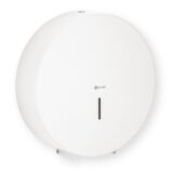 Pojemnik na papier toaletowy MERIDA STELLA WHITE LINE MEGA, średnica papieru do 28 cm, biały