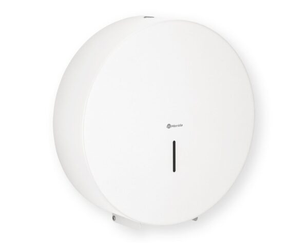 Pojemnik na papier toaletowy MERIDA STELLA WHITE LINE MEGA, średnica papieru do 28 cm, biały Pojemnik na papier toaletowy MERIDA STELLA WHITE LINE MEGA, średnica papieru do 28 cm, biały