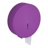 Pojemnik na papier toaletowy MERIDA STELLA VIOLET LINE MEGA, średnica papieru do 28 cm, fioletowy