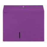 Pojemnik na papier toaletowy MERIDA STELLA VIOLET LINE MAXI, średnica papieru do 23 cm, fioletowy