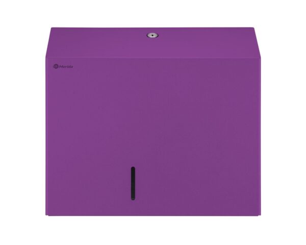 Pojemnik na papier toaletowy MERIDA STELLA VIOLET LINE MAXI, średnica papieru do 23 cm, fioletowy Pojemnik na papier toaletowy MERIDA STELLA VIOLET LINE MAXI, średnica papieru do 23 cm, fioletowy
