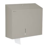 Pojemnik na papier toaletowy MERIDA STELLA STONE GREY LINE MAXI, średnica papieru do 23 cm, szary kamienny