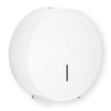 Pojemnik na papier toaletowy MERIDA STELLA WHITE LINE MAXI, średnica papieru do 23 cm, biały