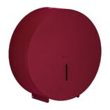 Pojemnik na papier toaletowy MERIDA STELLA RED LINE MAXI, średnica papieru do 23 cm, czerwony