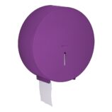 Pojemnik na papier toaletowy MERIDA STELLA VIOLET LINE MAXI, średnica papieru do 23 cm, fioletowy