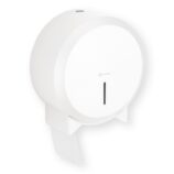 Pojemnik na papier toaletowy MERIDA STELLA WHITE LINE MINI, średnica papieru do 19 cm, biały
