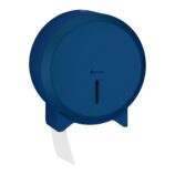 Pojemnik na papier toaletowy MERIDA STELLA BLUE LINE MINI, średnica papieru do 19 cm, niebieski