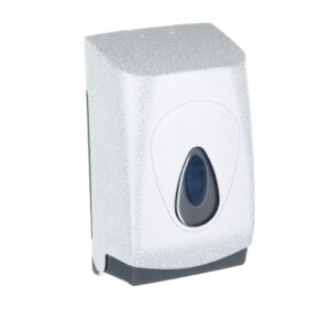 Pojemnik na papier toaletowy w listkach MERIDA UNIQUE GLAMOUR WHITE LINE