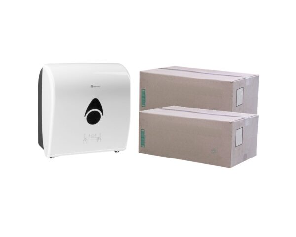 Podajnik ręczników MERIDA COMO za 75 zł netto przy zakupie 2 kartonów ręczników AUTOMATIC RAB301 Podajnik ręczników MERIDA COMO za 75 zł netto przy zakupie 2 kartonów ręczników AUTOMATIC RAB301