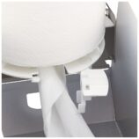 Pojemnik na ręczniki papierowe w rolach MERIDA STELLA WHITE LINE MAXI, biały