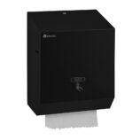 Automatyczny bezdotykowy podajnik ręczników papierowych w rolach MERIDA STELLA BLACK LINE AUTOMATIC MAXI, czarny