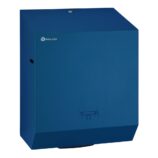 Mechaniczny podajnik ręczników papierowych w rolach MERIDA STELLA BLUE LINE, niebieski