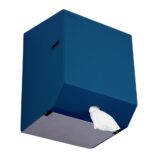 Pojemnik na ręczniki papierowe w rolach MERIDA STELLA BLUE LINE MAXI, niebieski