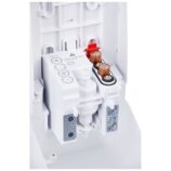 Bezdotykowy automatyczny dozownik mydła w pianie MERIDA HARMONY na jednorazowe wkłady 800 ml, tworzywo, biały transparentny