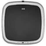Kosz automatyczny SENSOR - EKO SMART X, bezdotykowy, kwadratowy, szeroki, ładowany przez USB bateria LI-ION, stal matowa z powłoką AFP, 30l