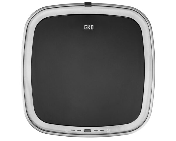 Kosz automatyczny SENSOR - EKO SMART X, bezdotykowy, kwadratowy, szeroki, ładowany przez USB bateria LI-ION, stal matowa z powłoką AFP, 30l Kosz automatyczny SENSOR - EKO SMART X, bezdotykowy, kwadratowy, szeroki, ładowany przez USB bateria LI-ION, stal matowa z powłoką AFP, 30l