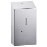 Bezdotykowy automatyczny dozownik mydła w płynie MERIDA STELLA AUTOMATIC, pojemność zbiornika 1000 ml, stal matowa