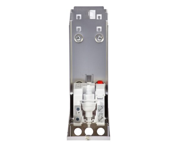 Bezdotykowy automatyczny dozownik mydła w pianie MERIDA STELLA AUTOMATIC SLIM na jednorazowe wkłady 800 ml, stal polerowana Bezdotykowy automatyczny dozownik mydła w pianie MERIDA STELLA AUTOMATIC SLIM na jednorazowe wkłady 800 ml, stal polerowana