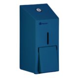 Dozownik mydła w płynie MERIDA STELLA BLUE LINE MINI, pojemność zbiornika 400 ml, niebieski