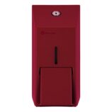 Dozownik mydła w płynie MERIDA STELLA RED LINE MINI, pojemność zbiornika 400 ml, czerwony