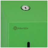 Dozownik mydła w płynie MERIDA STELLA GREEN LINE MINI, pojemność zbiornika 400 ml, zielony