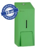 Dozownik mydła w płynie MERIDA STELLA GREEN LINE MAXI, pojemność zbiornika 800 ml, zielony