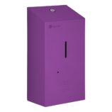 Bezdotykowy automatyczny dozownik mydła w pianie MERIDA STELLA AUTOMATIC VIOLET LINE na jednorazowe wkłady 1000 g, fioletowy