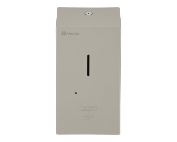 Bezdotykowy automatyczny dozownik mydła w pianie MERIDA STELLA AUTOMATIC STONE GREY LINE na jednorazowe wkłady 1000 g, szary kamienny Bezdotykowy automatyczny dozownik mydła w pianie MERIDA STELLA AUTOMATIC STONE GREY LINE na jednorazowe wkłady 1000 g, szary kamienny