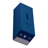 Bezdotykowy automatyczny dozownik mydła w pianie MERIDA STELLA AUTOMATIC SLIM BLUE LINE na jednorazowe wkłady 800 ml, niebieski