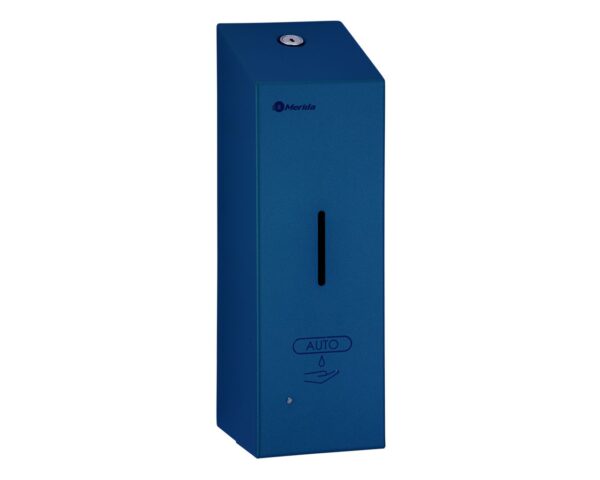 Bezdotykowy automatyczny dozownik mydła w pianie MERIDA STELLA AUTOMATIC SLIM BLUE LINE na jednorazowe wkłady 800 ml, niebieski Bezdotykowy automatyczny dozownik mydła w pianie MERIDA STELLA AUTOMATIC SLIM BLUE LINE na jednorazowe wkłady 800 ml, niebieski