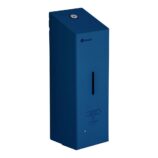 Bezdotykowy automatyczny dozownik mydła w pianie MERIDA STELLA AUTOMATIC SLIM BLUE LINE na jednorazowe wkłady 800 ml, niebieski