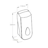 Dozownik mydła w pianie MERIDA UNIQUE EXCLUSIVE CARBON LINE