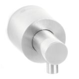 Dozownik mydła w płynie ścienny WALEC, wersja matowa